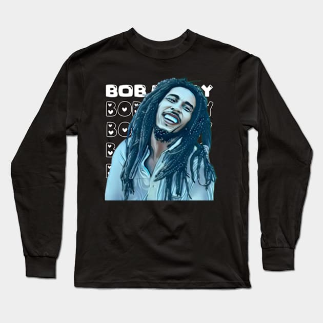 Bob marley Long Sleeve T-Shirt by TshirtMA